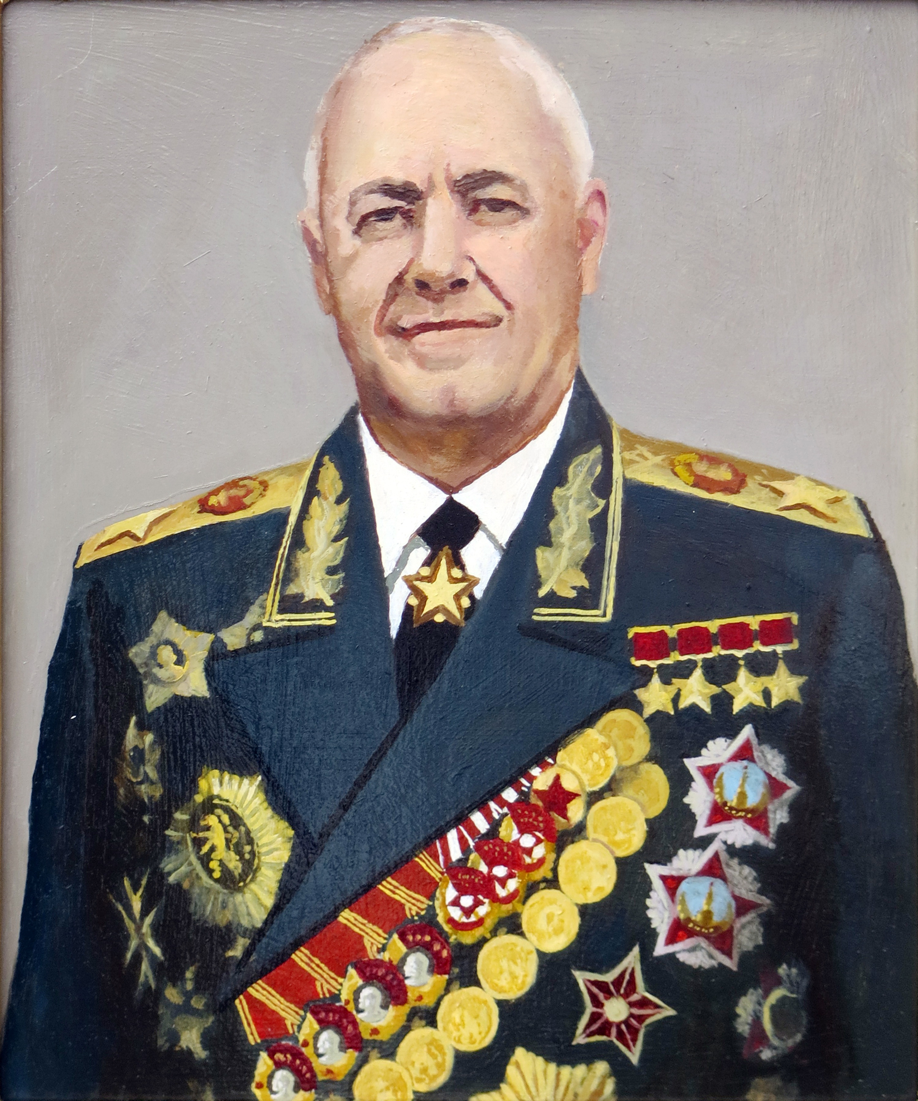 Портрет Маршала советского Союза Жукова